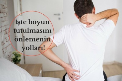 Boyun tutulması neden olur ve ne iyi gelir? Boyun tutulması belirtileri ve tedavisi